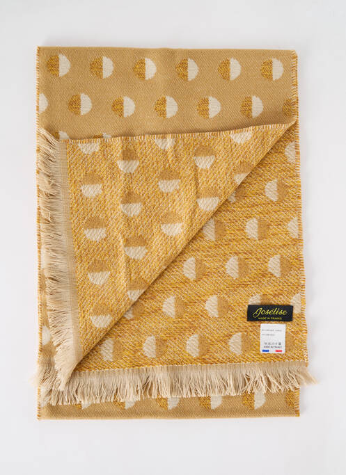 Echarpe jaune JOSÉLISE pour femme