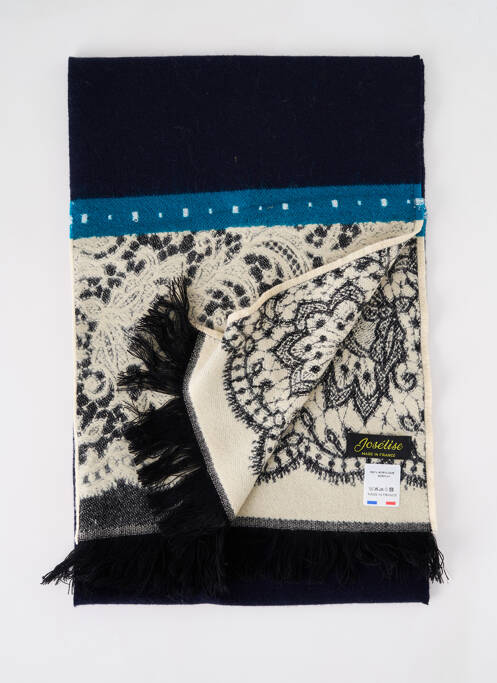 Echarpe bleu JOSÉLISE pour femme