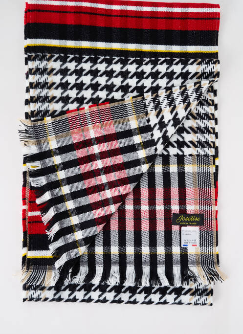 Echarpe rouge JOSÉLISE pour femme