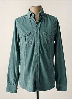 Chemise manches longues manches longues vert CARLOS CORDOBA homme