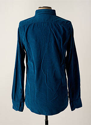 Chemise manches longues poches bleu CARLOS CORDOBA homme