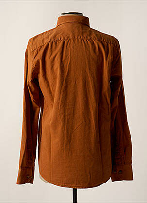 Chemise manches longues manches longues orange CARLOS CORDOBA homme