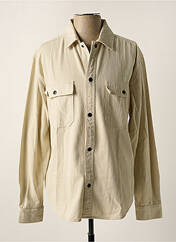 Chemise manches longues beige ONLY&SONS pour homme seconde vue