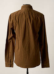 Chemise manches longues marron ONLY&SONS pour homme seconde vue