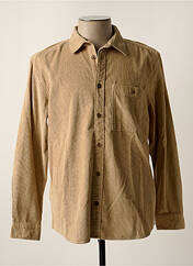 Chemise manches longues marron ONLY&SONS pour homme seconde vue