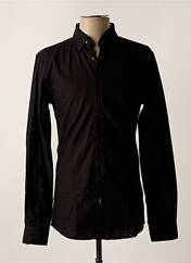 Chemise manches longues noir ONLY&SONS pour homme seconde vue