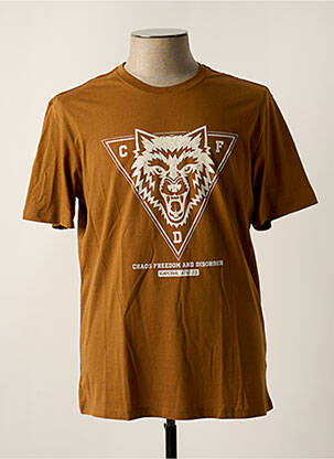 T-shirt marron KAPORAL pour homme