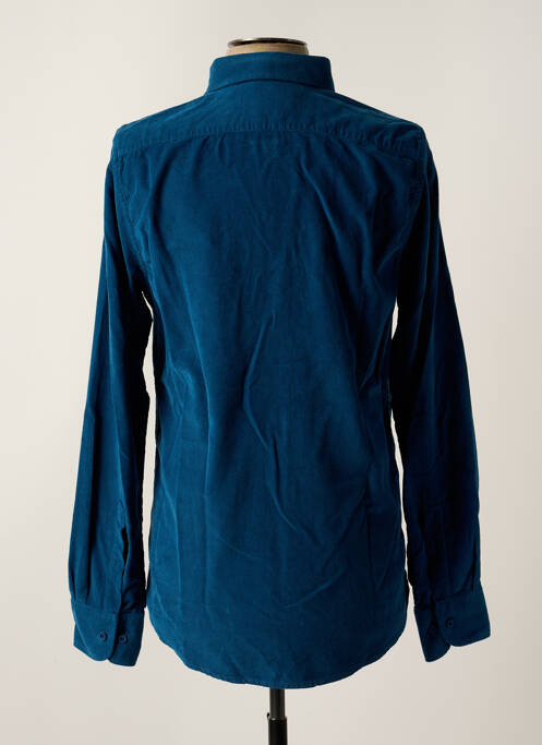 Chemise manches longues bleu CARLOS CORDOBA pour homme