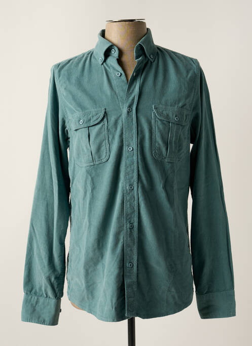 Chemise manches longues vert CARLOS CORDOBA pour homme