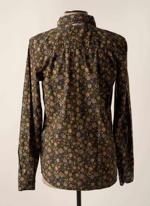 Chemise manches longues vert KAPORAL pour homme