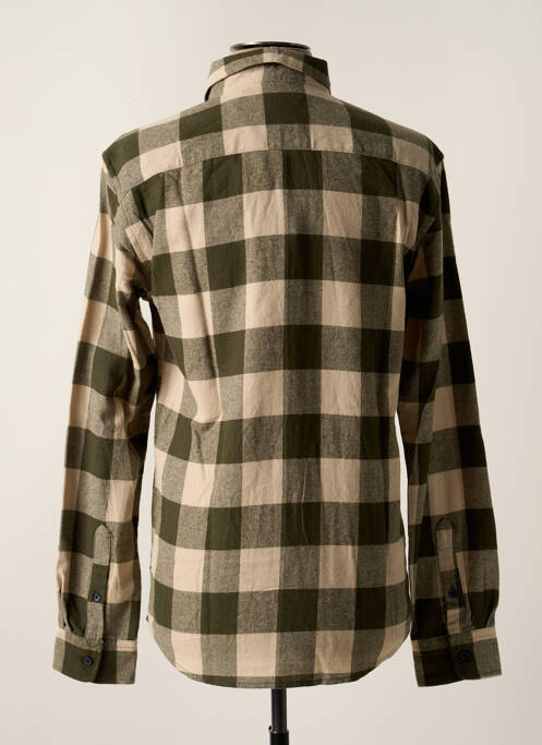 Chemise manches longues vert ONLY&SONS pour homme