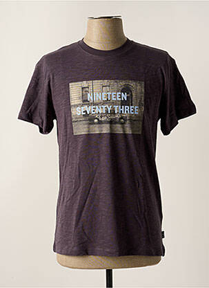 T-shirt coupe cintrée manches courtes gris PEPE JEANS homme