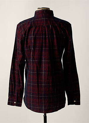 Chemise manches longues poches rouge PEPE JEANS homme