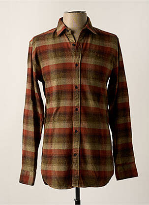 Chemise manches longues manches longues orange PEPE JEANS homme