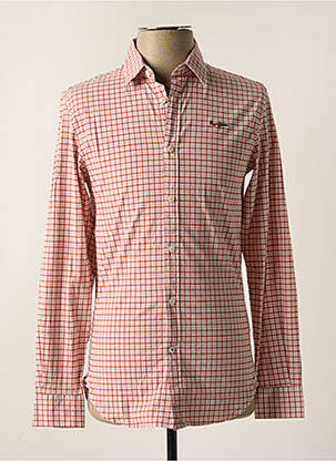 Chemise manches longues manches longues orange PEPE JEANS homme