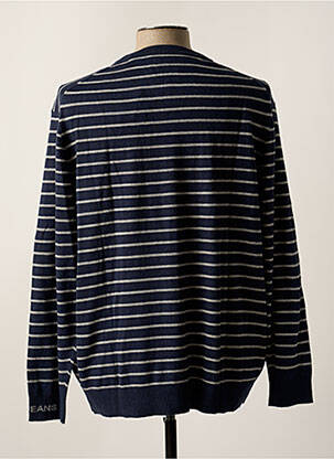 Pull stretch manches longues bleu PEPE JEANS homme