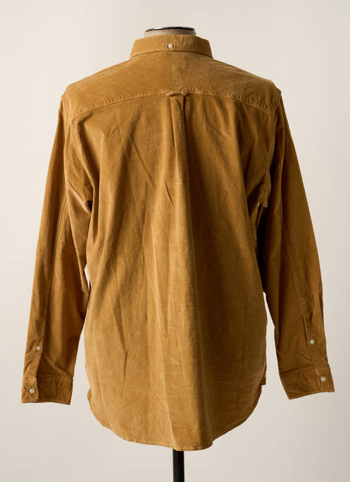 Chemise manches longues beige PEPE JEANS pour homme