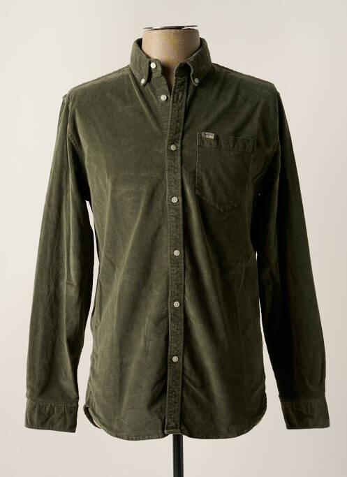 Chemise manches longues vert PEPE JEANS pour homme