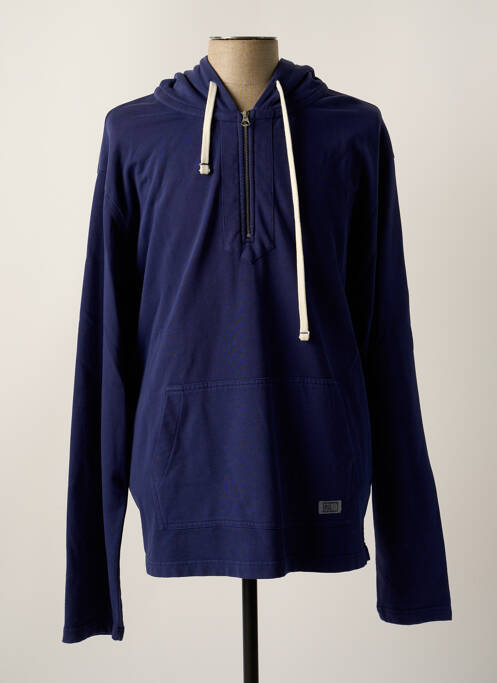 Sweat-shirt à capuche bleu PEPE JEANS pour homme