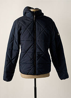 Doudoune poches a capuche bleu PEPE JEANS homme