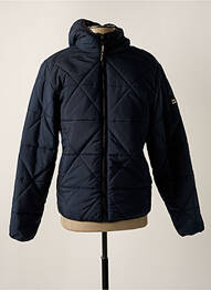Doudoune manches longues a capuche bleu PEPE JEANS homme