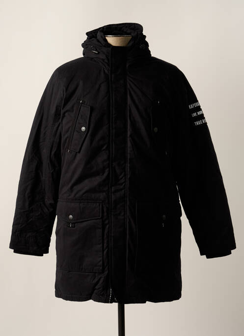 Parka noir KAPORAL pour homme