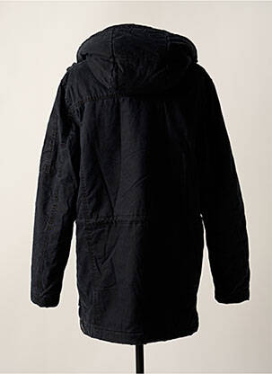 Parka manches longues a capuche bleu RED POINT homme