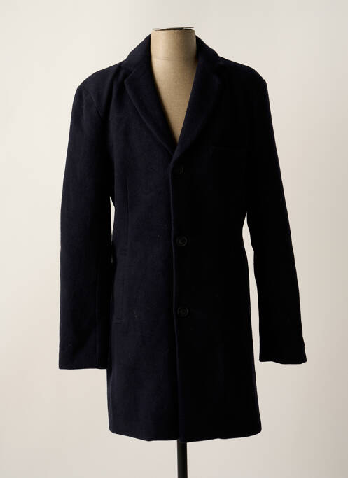 Manteau long bleu ONLY&SONS pour homme