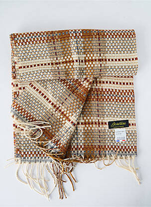 Echarpe imprimé fantaisie beige JOSÉLISE femme