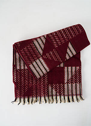 Echarpe imprimé fantaisie rouge JOSÉLISE femme