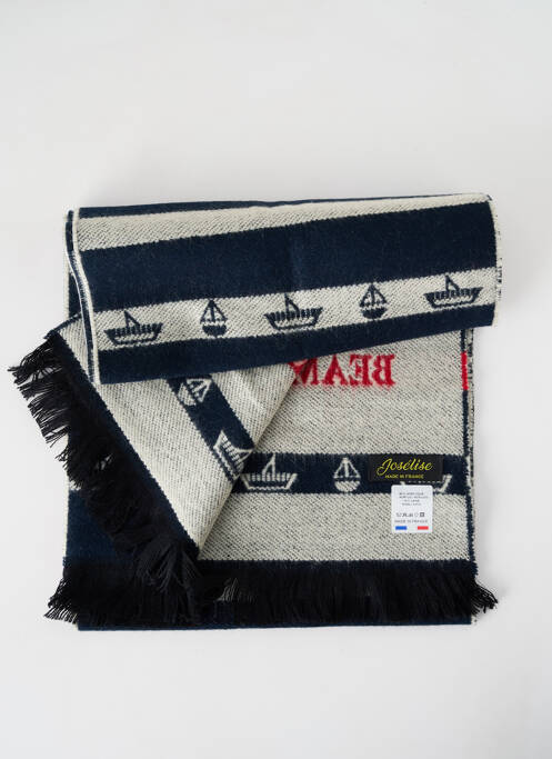 Echarpe bleu JOSÉLISE pour femme