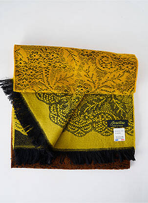 Echarpe imprimé fantaisie jaune JOSÉLISE femme