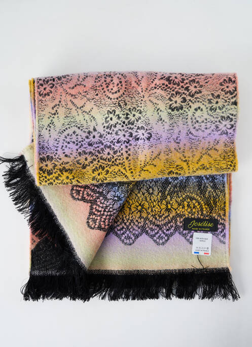 Echarpe jaune JOSÉLISE pour femme