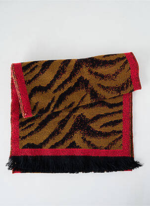 Echarpe imprimé fantaisie rouge JOSÉLISE femme