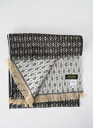 Echarpe imprimé fantaisie noir JOSÉLISE femme