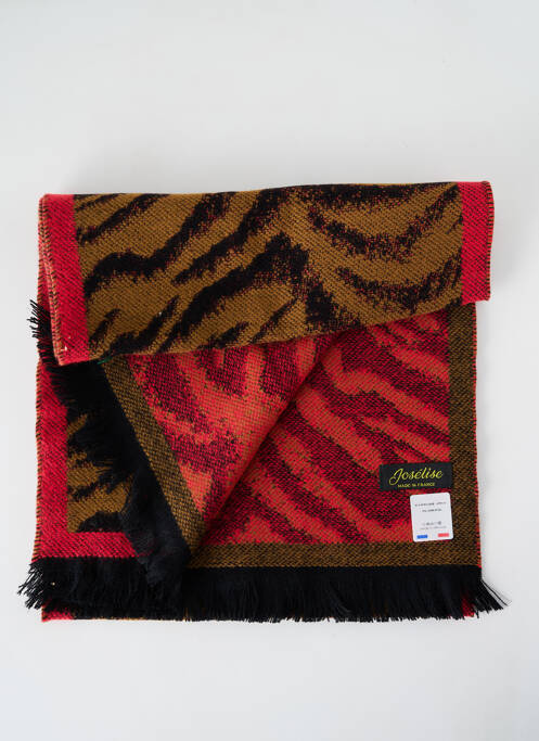Echarpe rouge JOSÉLISE pour femme