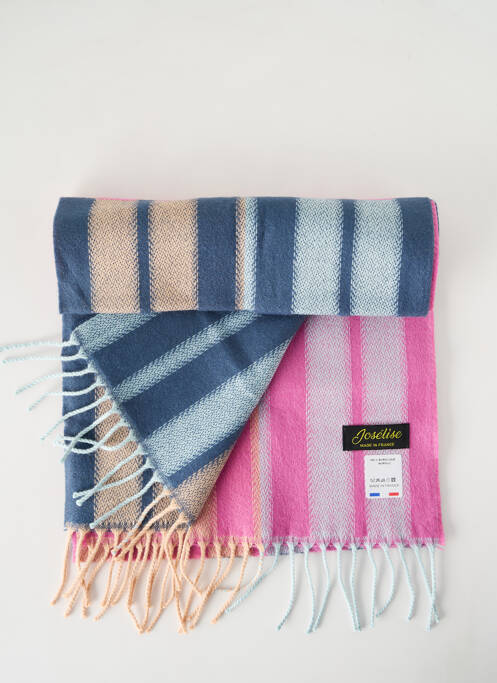 Echarpe rose JOSÉLISE pour femme