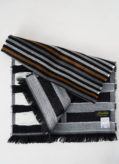Echarpe noir JOSÉLISE pour femme