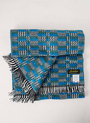 Echarpe imprimé fantaisie bleu JOSÉLISE femme