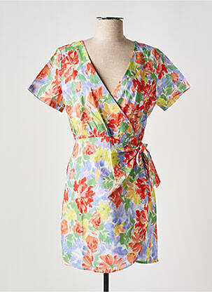 Robe courte manches courtes manches courtes rouge IT HIPPIE femme