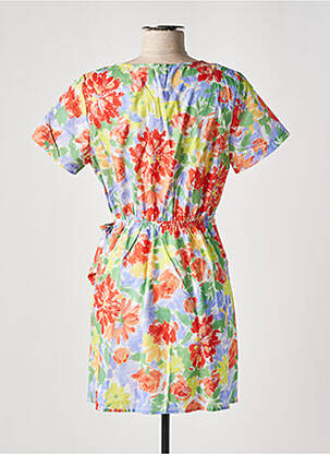 Robe courte manches courtes manches courtes rouge IT HIPPIE femme