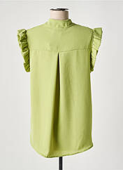 Blouse vert ESPERANCE pour femme seconde vue