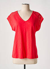 T-shirt rouge ACBELLE pour femme seconde vue