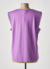 T-shirt violet JULIE GUERLANDE pour femme seconde vue