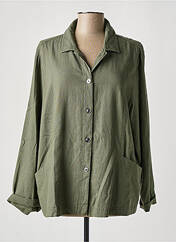 Veste casual vert SIGNATURE pour femme seconde vue