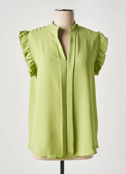 Blouse vert ESPERANCE pour femme