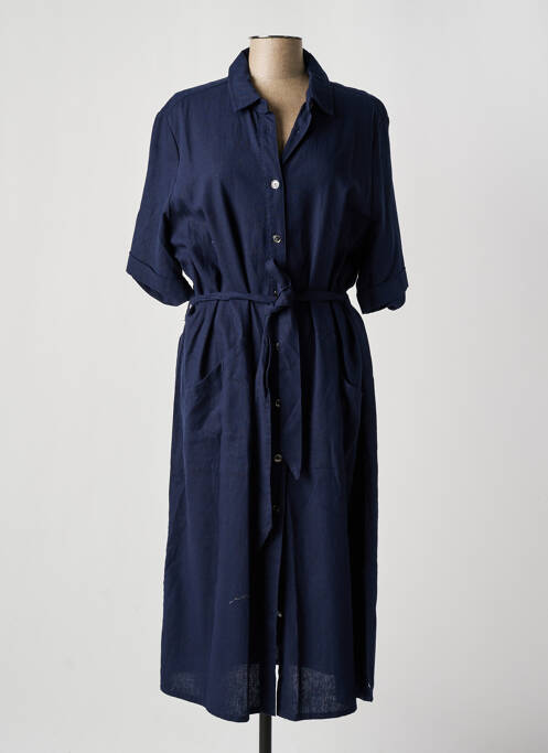 Robe longue bleu SIGNATURE pour femme