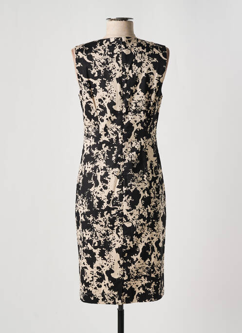 Robe mi-longue noir SIGNATURE pour femme