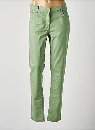 Pantalon slim poches vert BRANDTEX femme