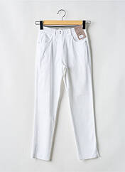 Pantalon 7/8 blanc EAST DRIVE pour femme seconde vue